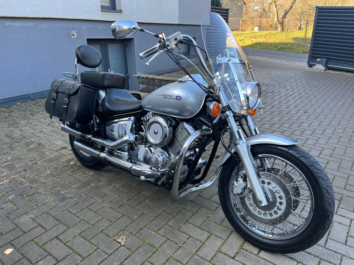 Yamaha XVS 1100 Dragstar stříbrný - 3