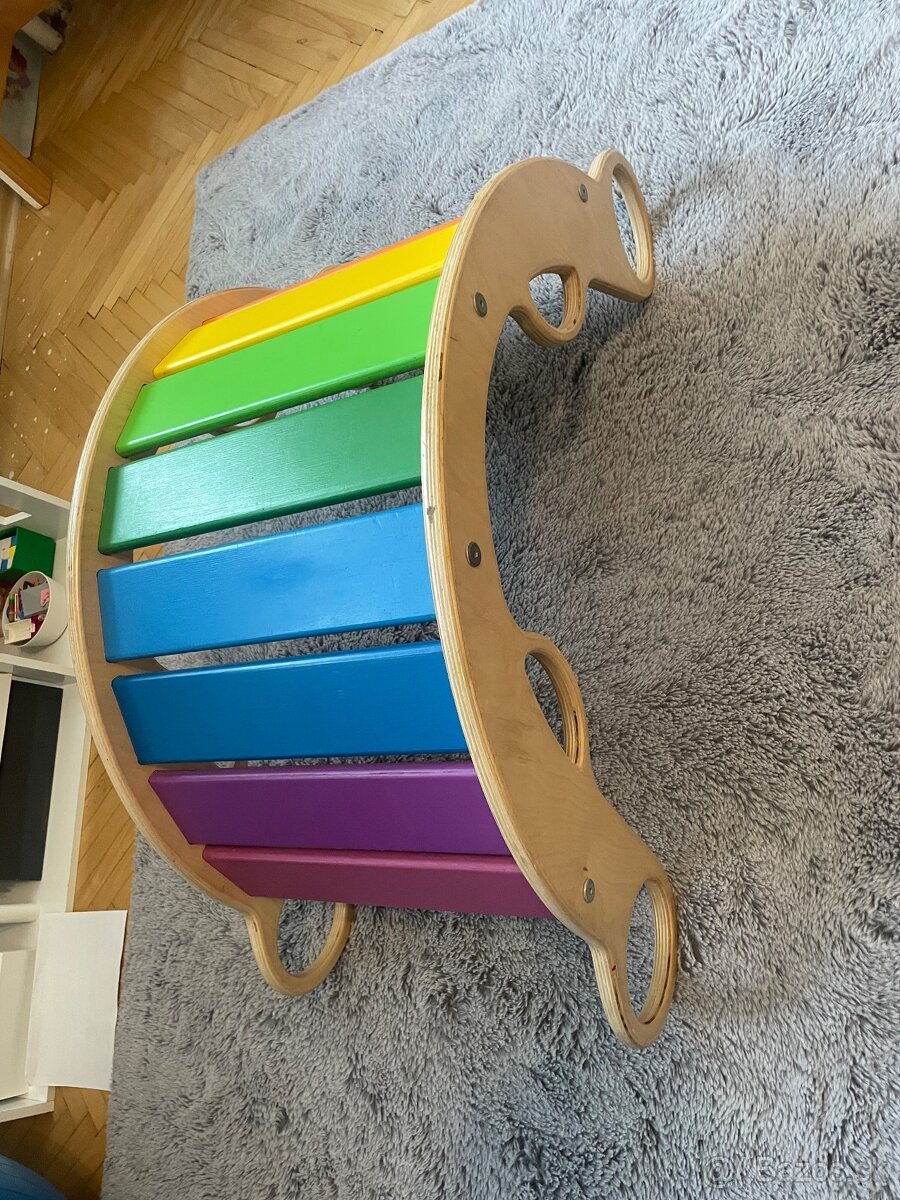 Detska drevena hojdacka - 3