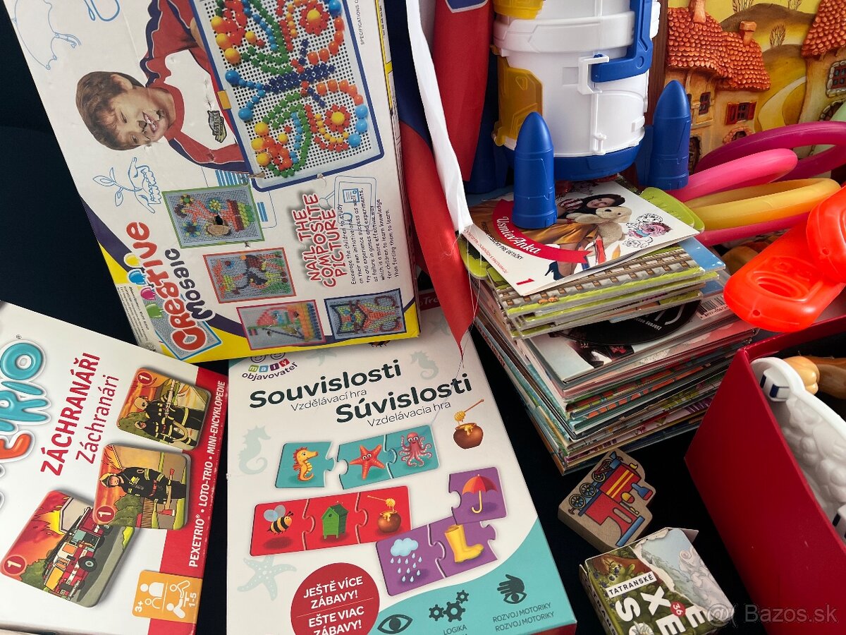 Rôzne hracky spoločenské hry raketa CD - 3