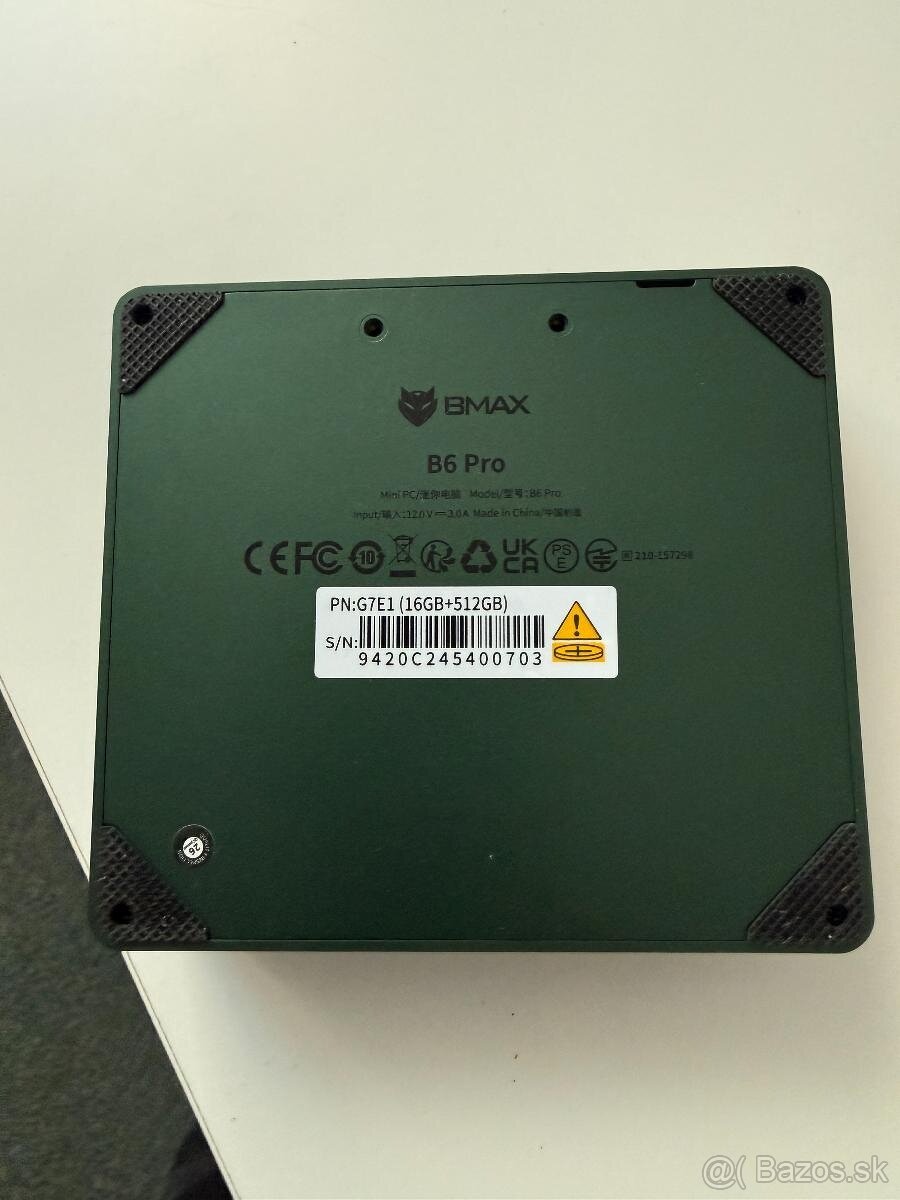Predám Mini PC BMAX B6 PRO - 3