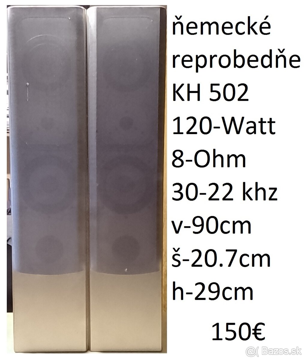 predám rôzne reprobedne - 3