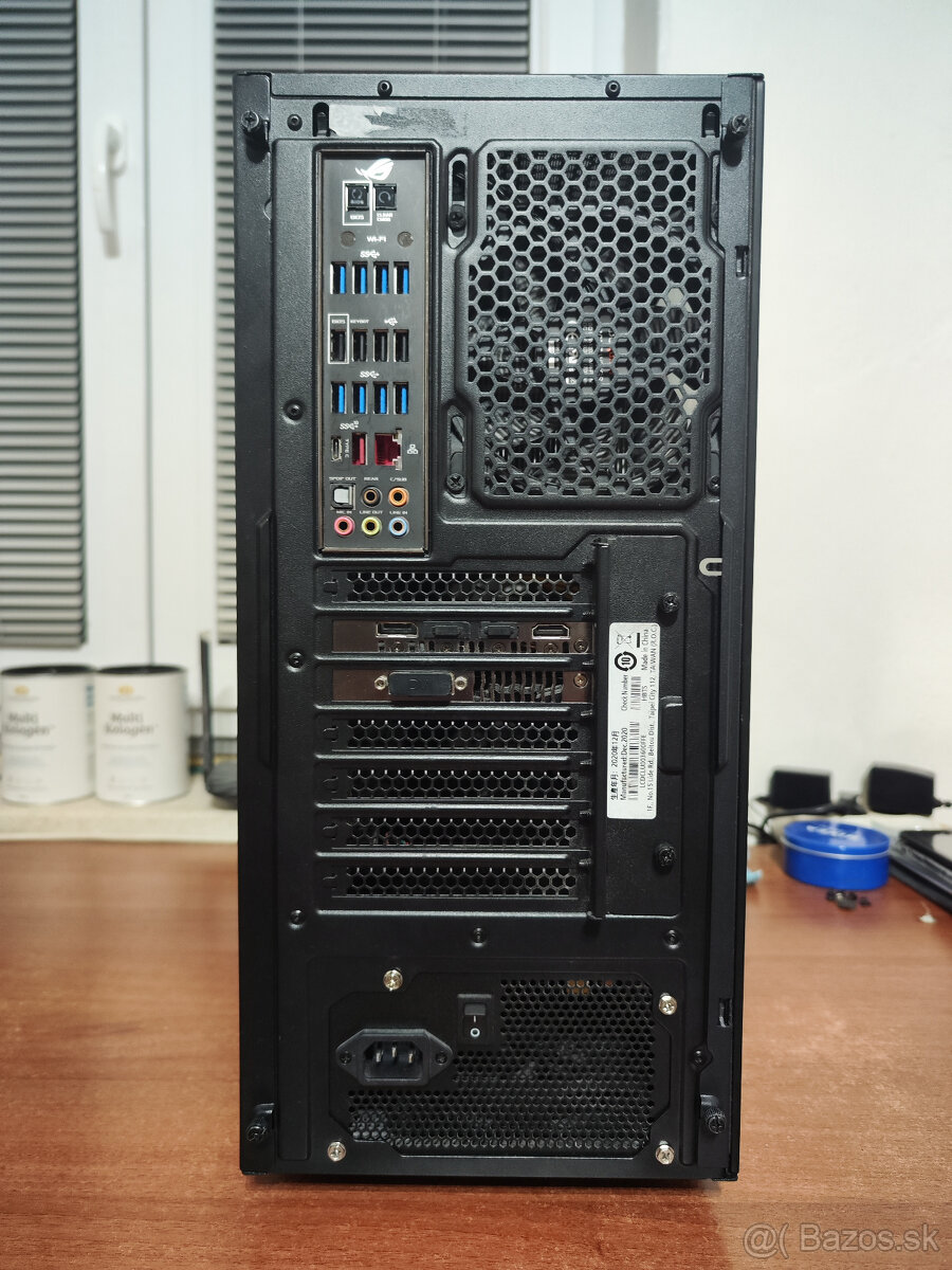 Predám ROG PC, Ryzen 5 4500, 16GB RAM, GTX1070, ... - 3