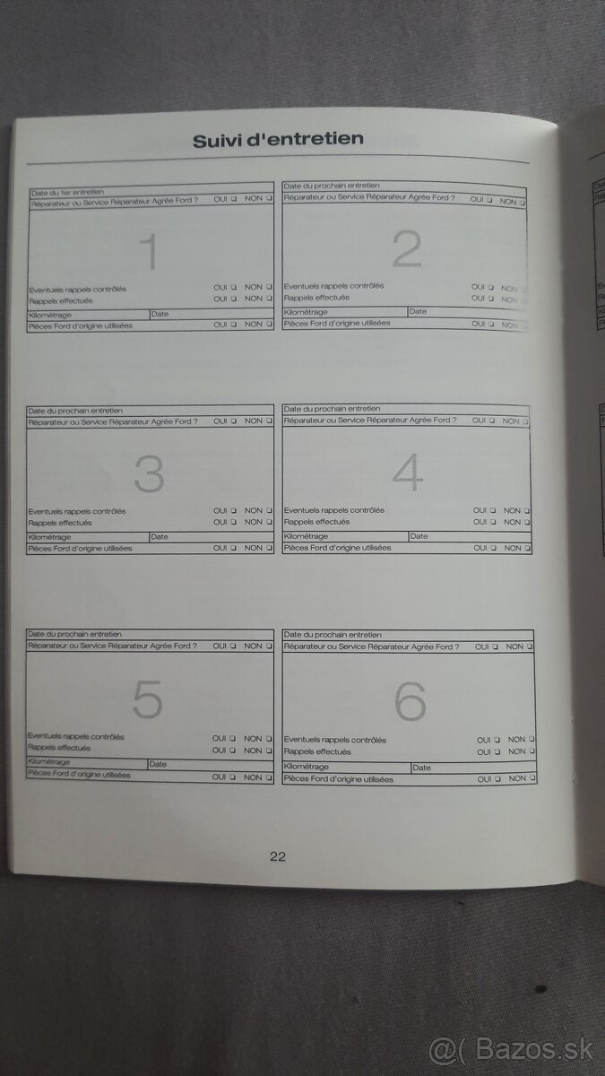 Servisna kniha Ford Ka, c-max, Kuga, Mondeo, S-max - 3