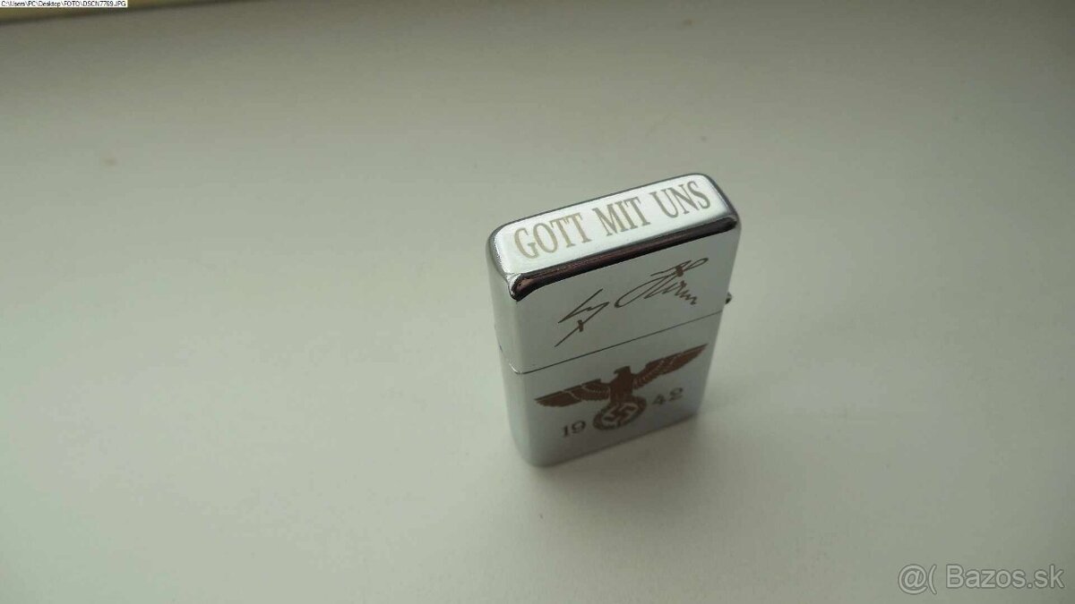 Zapalovač s podpisem A.H. - 3