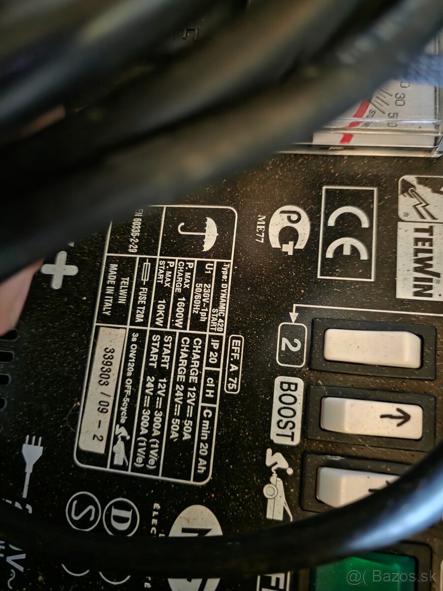 Nabíjací zdroj so štartom TELWIN DYNAMIC 420 START - 3