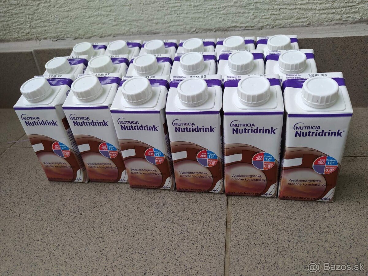 Nutridrink - čokoládové,vanilkové,jahoda záruka do 9/2026 Ce - 3