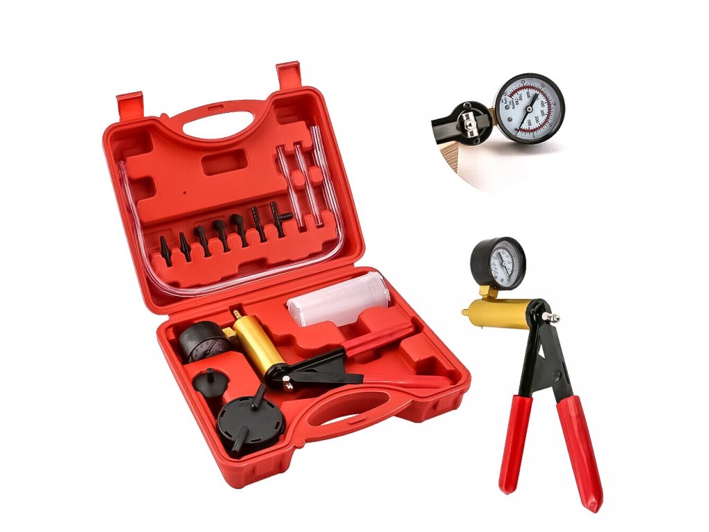 Odvzdušnovač bŕzd / Podtlaková pumpa s príslušenstvom - 3