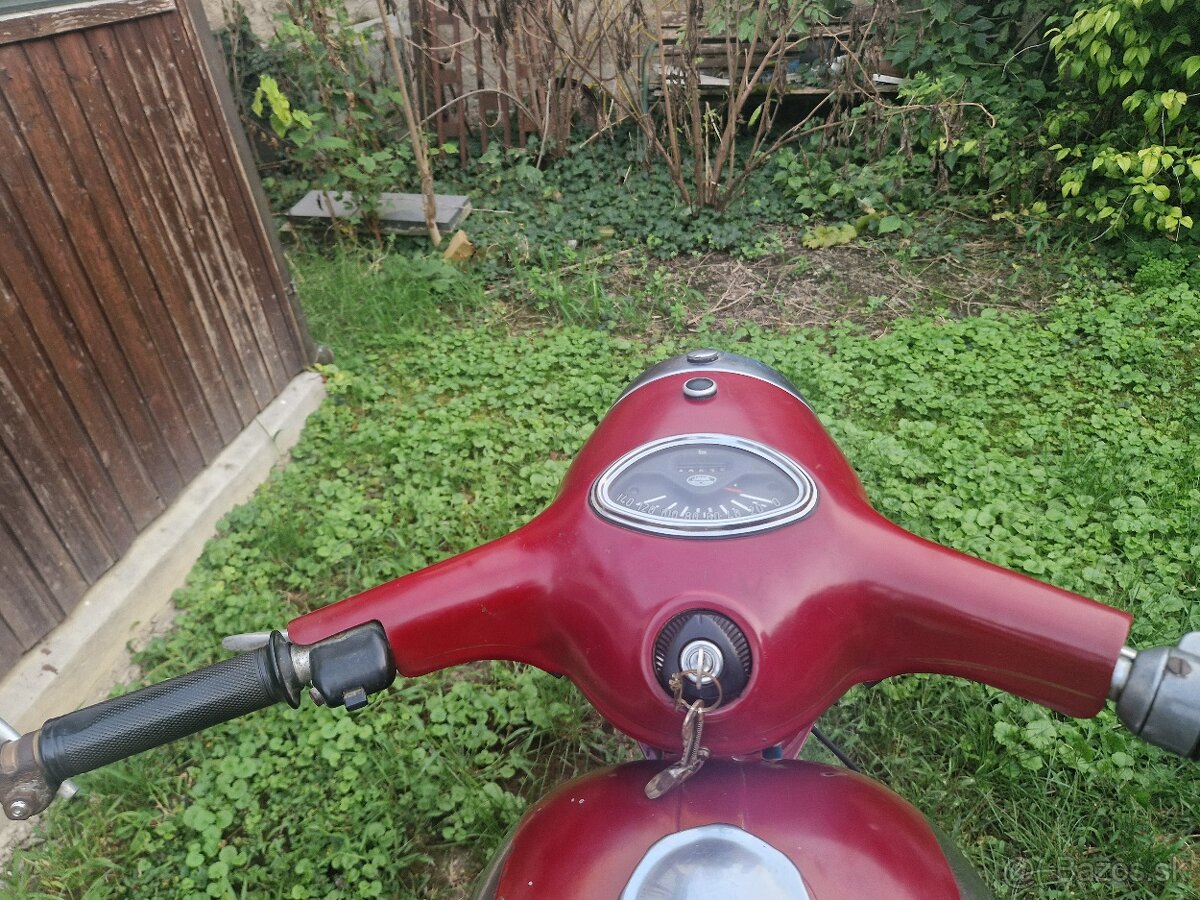 Patina Jawa 250 typ 559 rv 67 platne doklady biele spz - 3