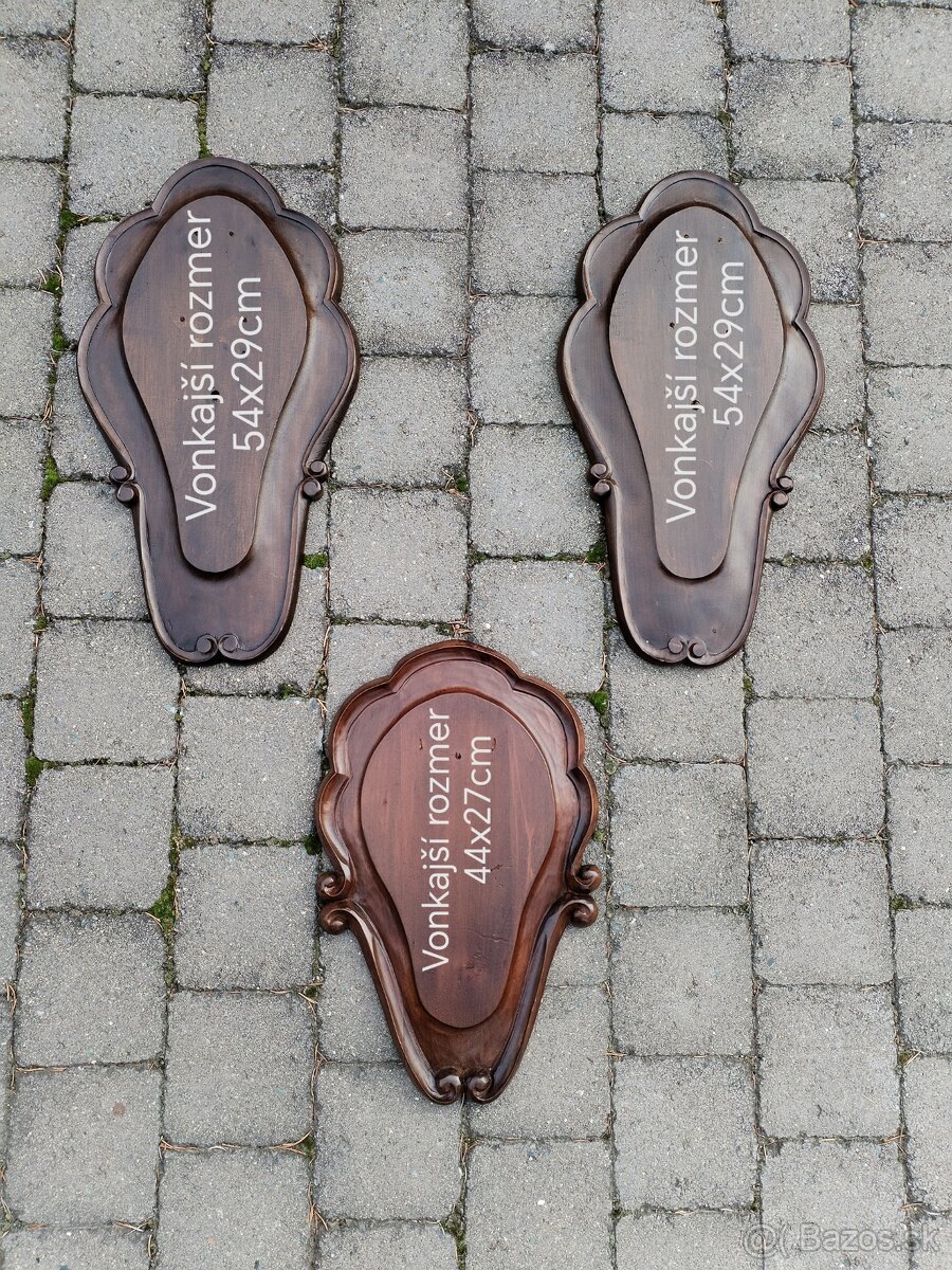 Podložky pod trofeje jeleňov, daniel - 3