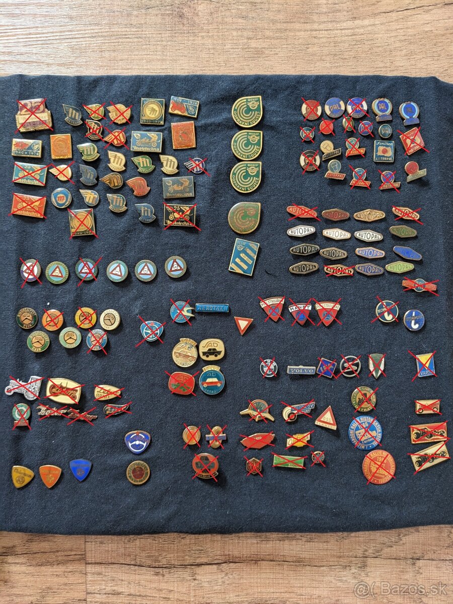 Predám tieto staré auto-moto odznaky - 3