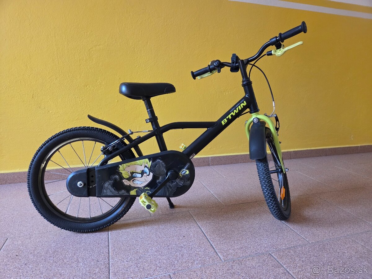 Predám detský bicykel BTWIN 16 + prilba zadarmo - 3