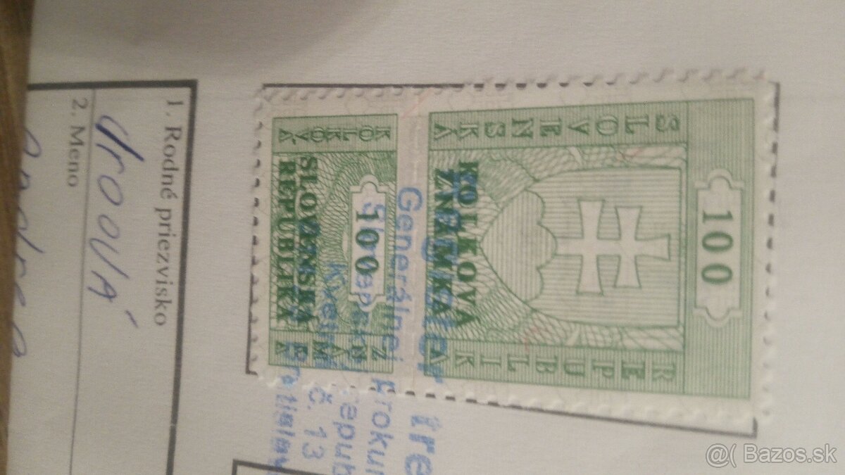 predám známky ,kolky - 3