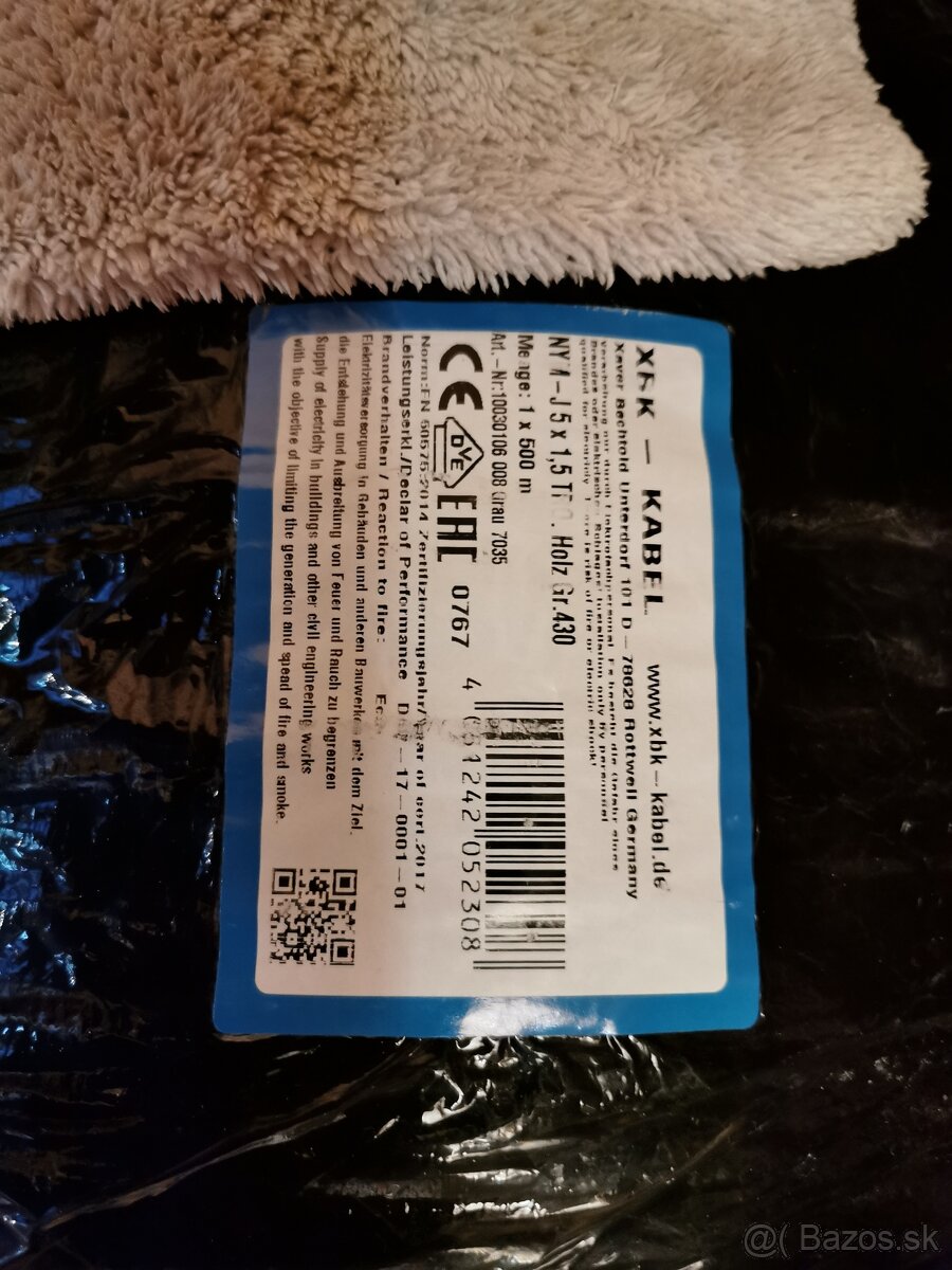 Kabel 3x2,5 a 5x1,5 - 3