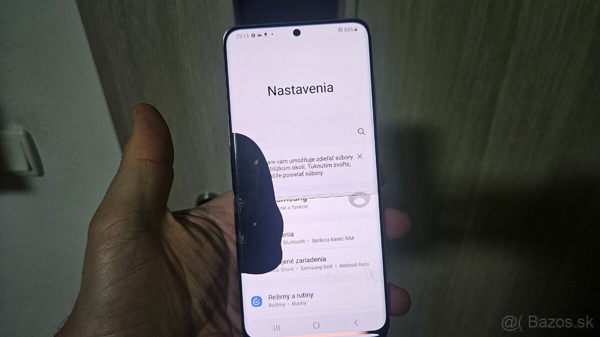Samsung Galaxy S20 - prasknutý lcd - 3