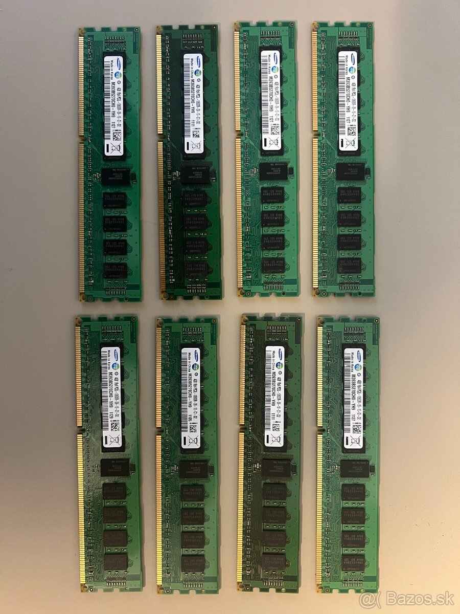 4GB DDR3 ECC Registered RAM Samsung – serverová pamäť - 3
