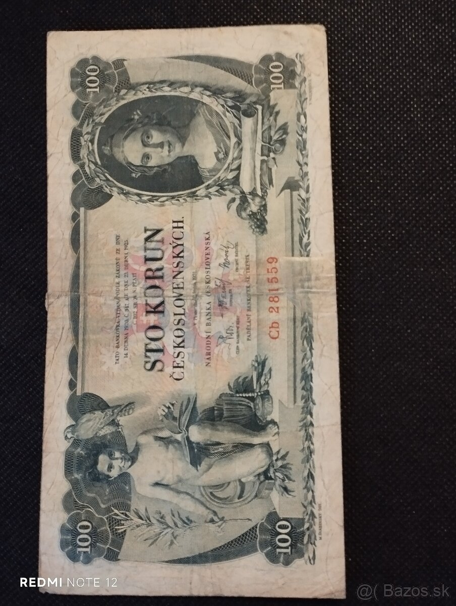 Predam. Neperf 100 korunu 1931 - 3