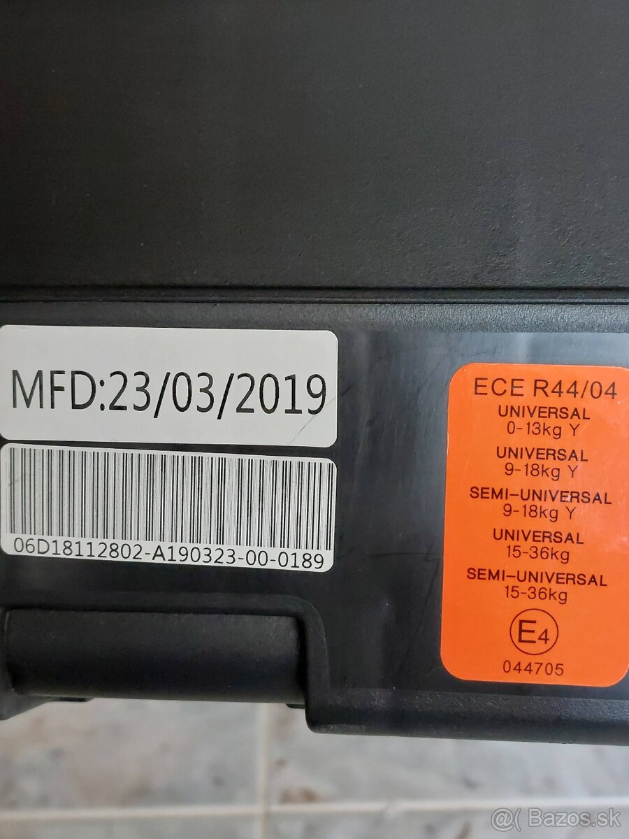 Detská autosedačka 0-36 kg - 3