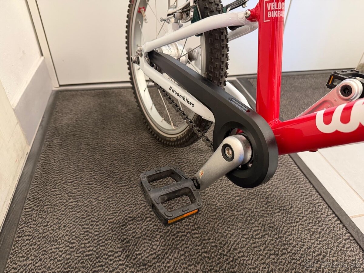 Woom 3 Automagic červený - 3