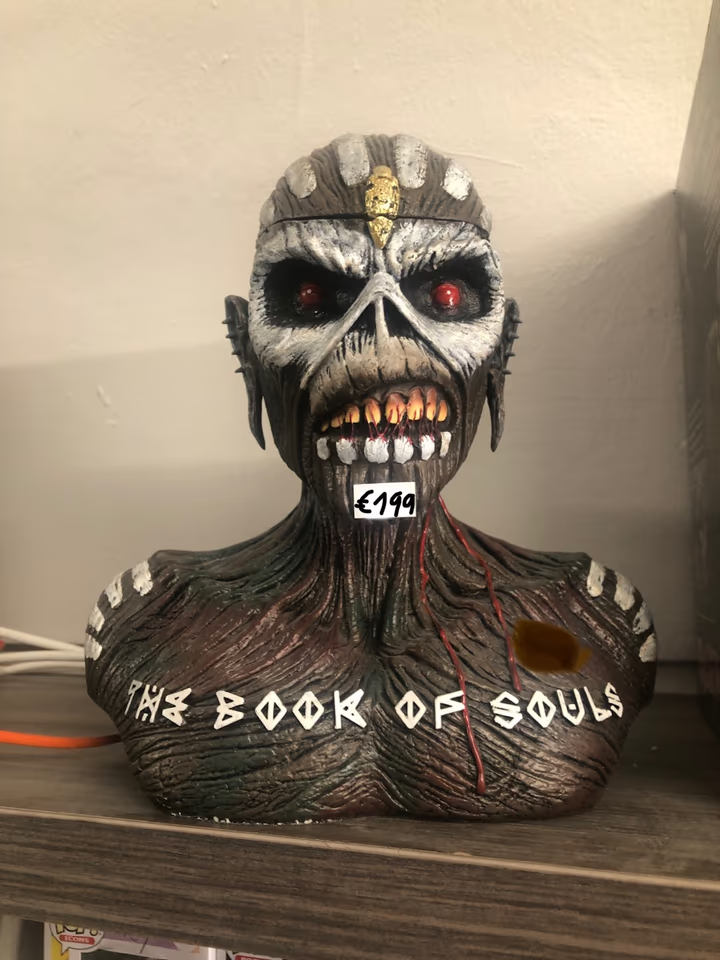 IRON MAIDEN BUSTA - EDDIE - BOOK OF SOULS - 3