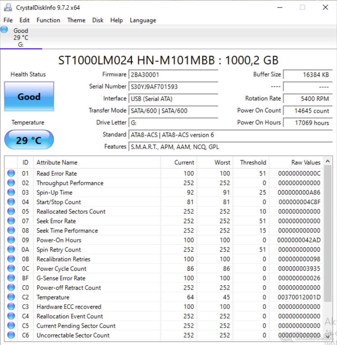 Externý 1TB HDD disk - 3