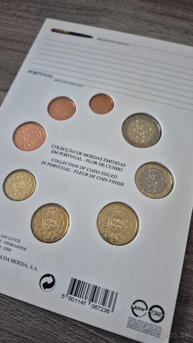 Sada mincí Portugalsko 2010 - 3