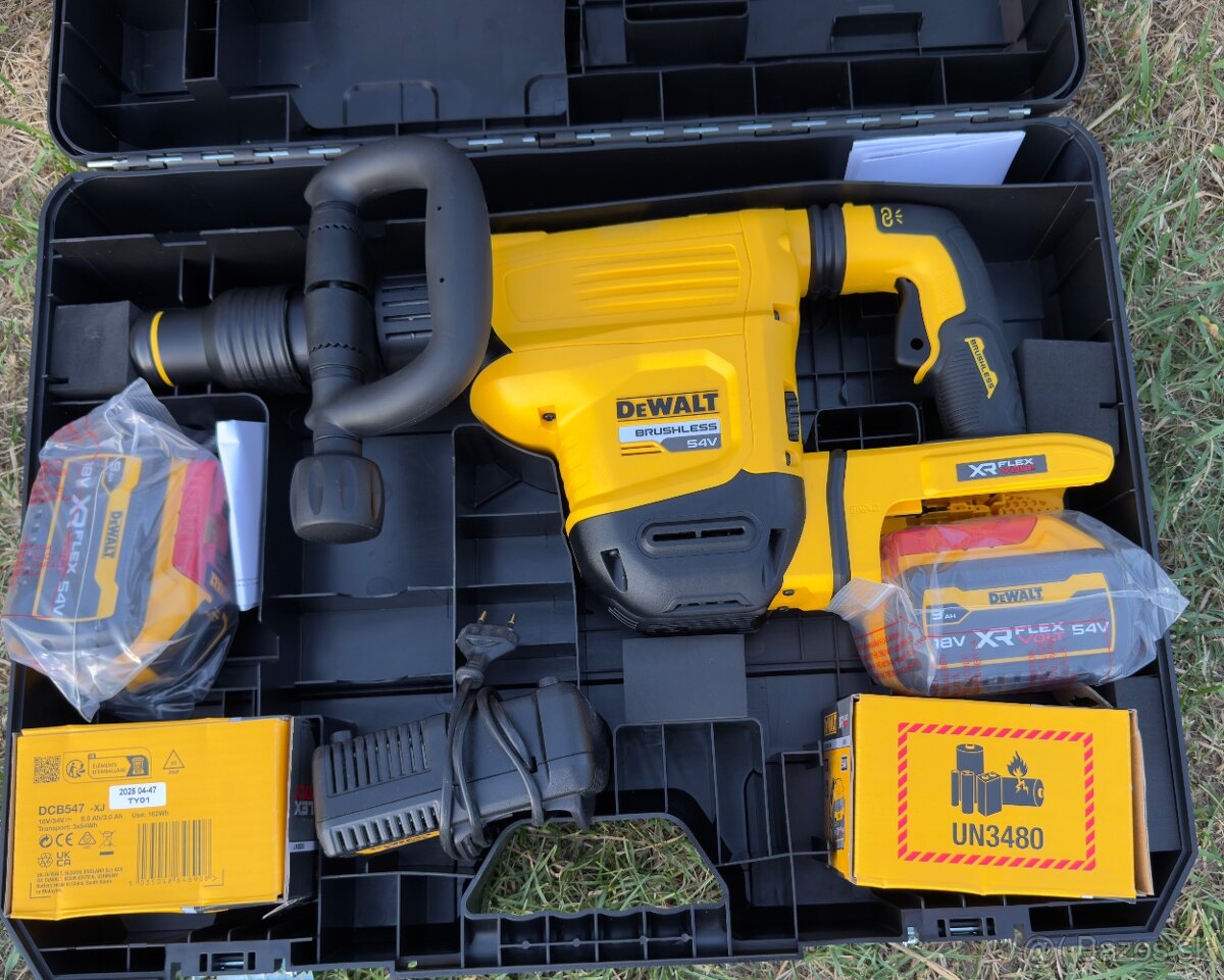 Dewalt DCH832 aku buracie kladivo sds max - 3