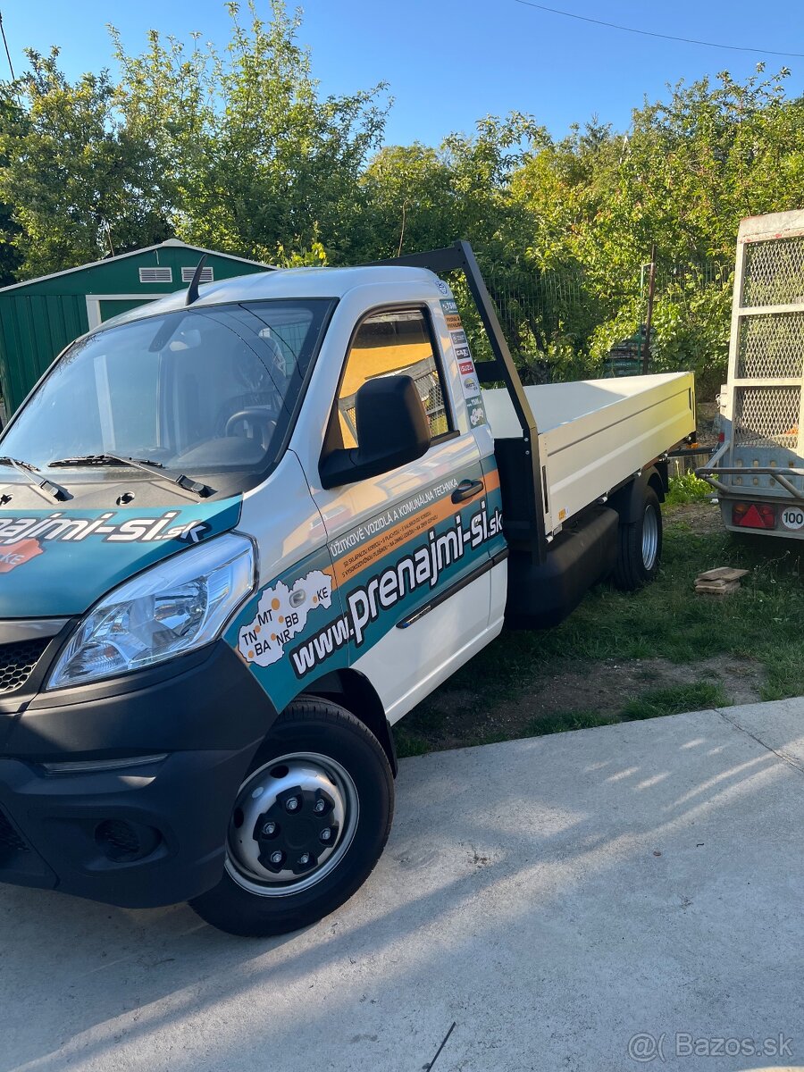 Prenájom vyklápačov do 3,5T - 3