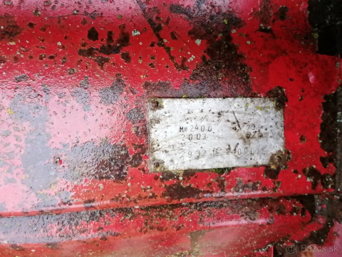 Predám mulčovač so záberom 2,4m - 3