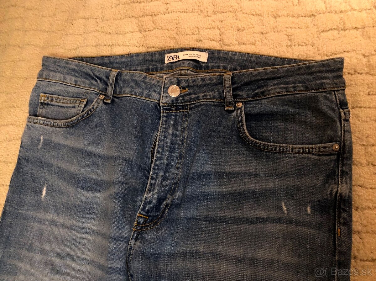 Modré rifle Zara, 46/L - 3