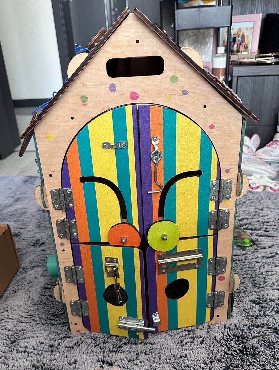 Svietiaci activity board domcek ZOO - 3