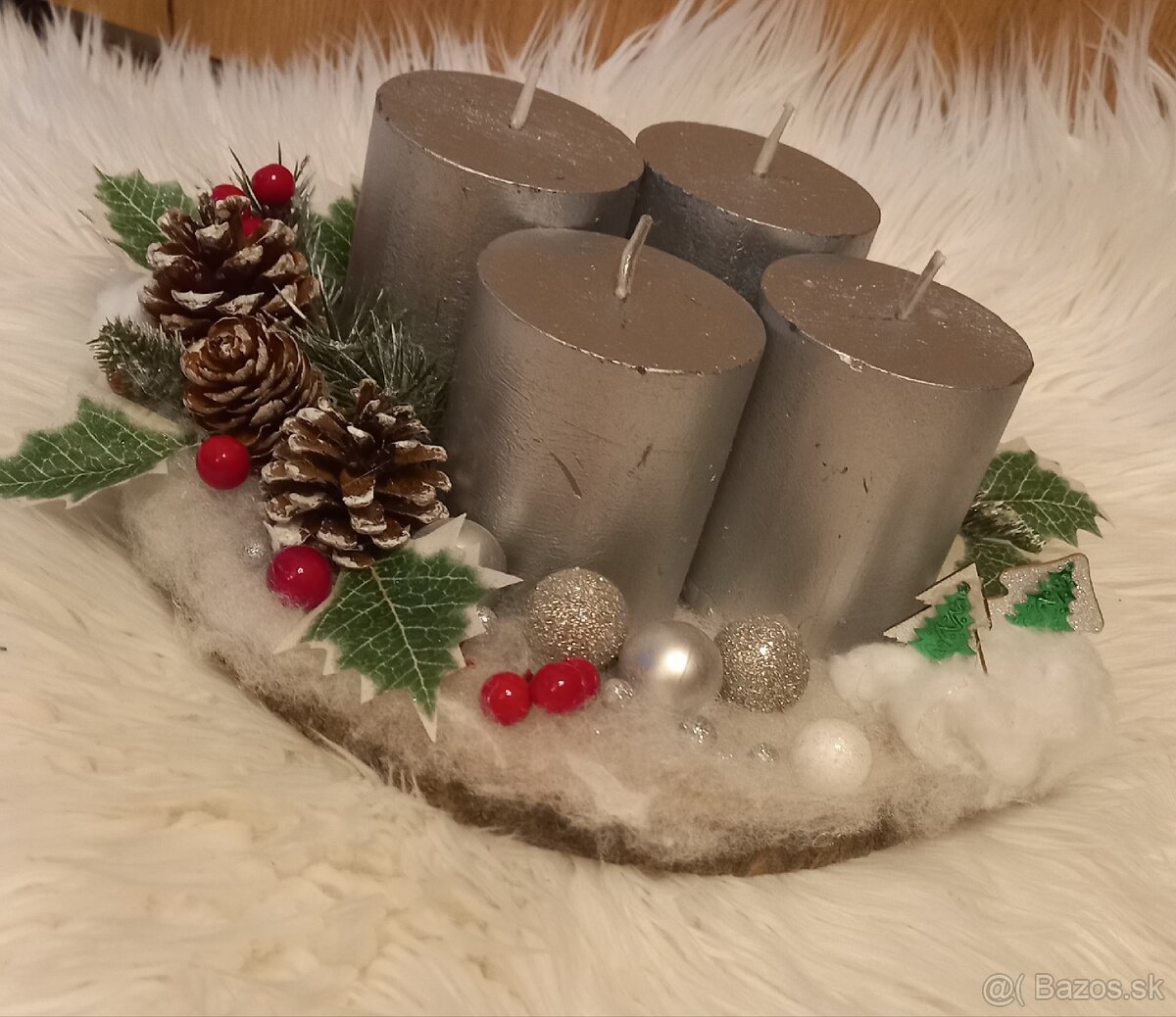 Adventný veniec, svietnik LACNO Košice - 3