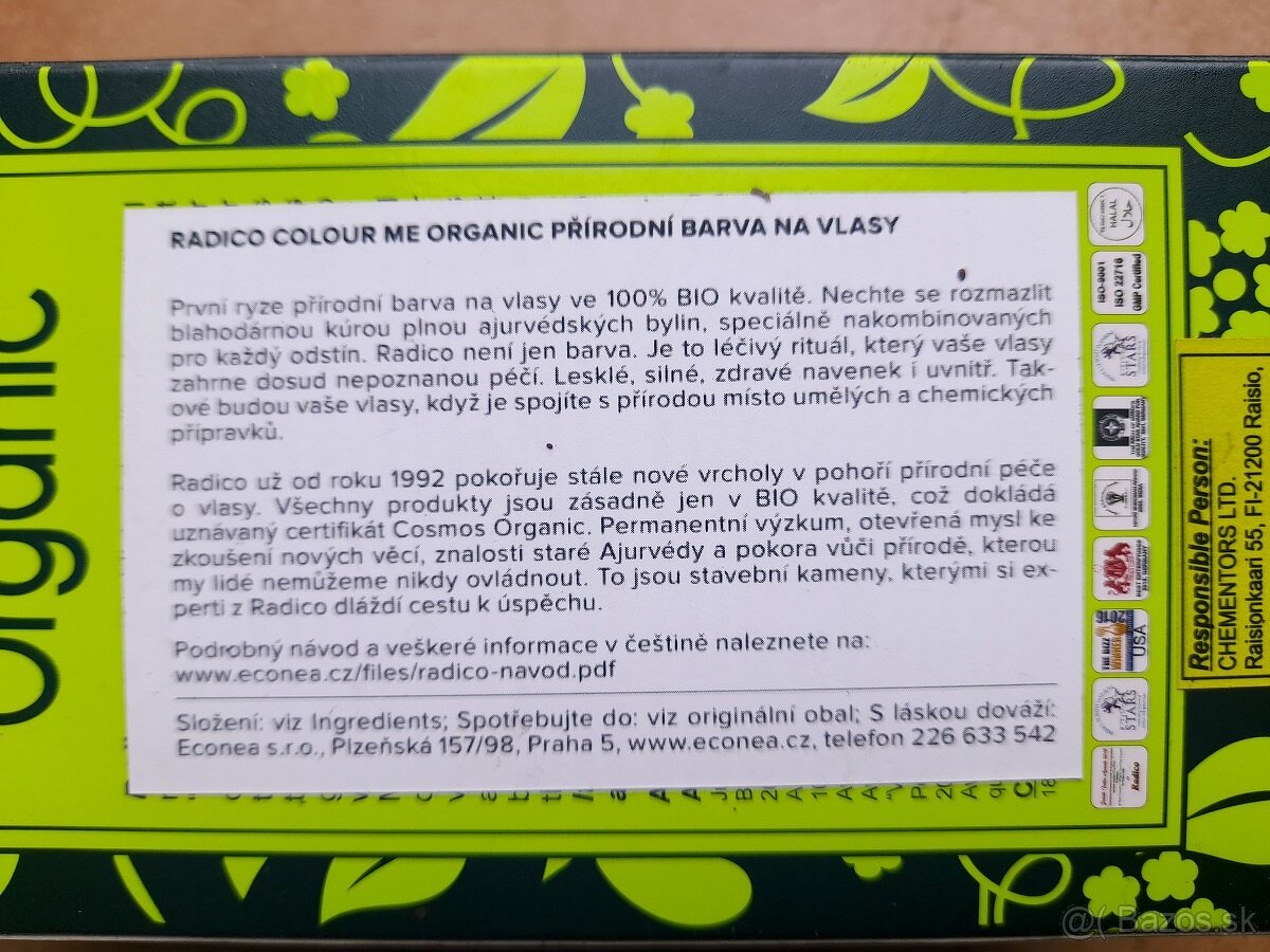 100% organická farba na vlasy - 3