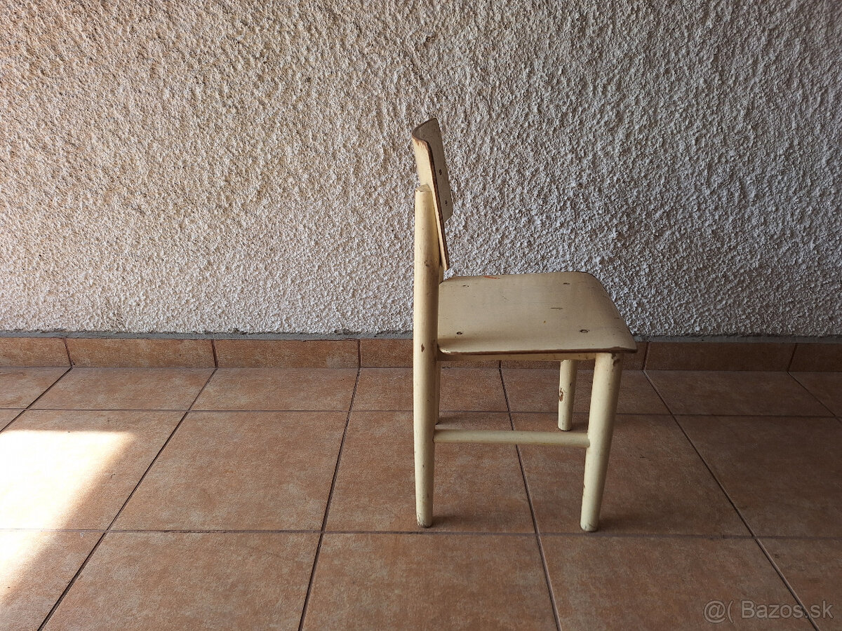 Detská drevená stolička - 3