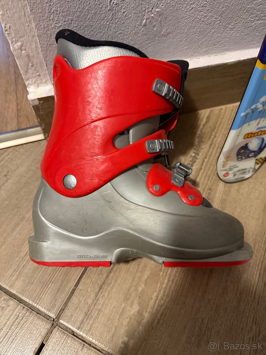 Predam SADA detské lyže 110cm a lyžiarsky 22cm - 3