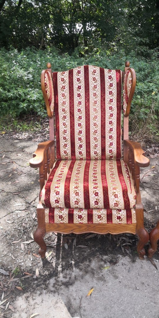 Starožitná sedacia súprava 3+1+1 - 3