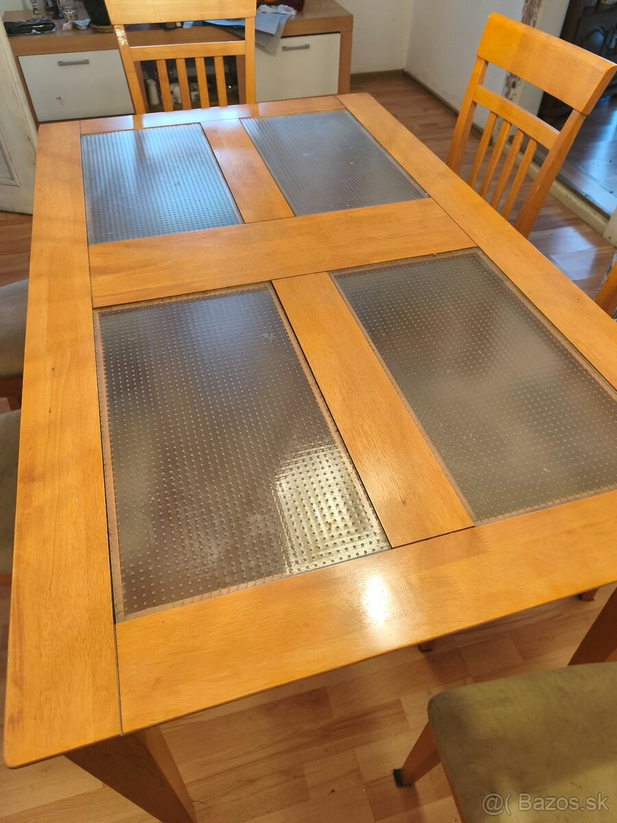 Predám stôl, stoličky, 2x komoda - 3