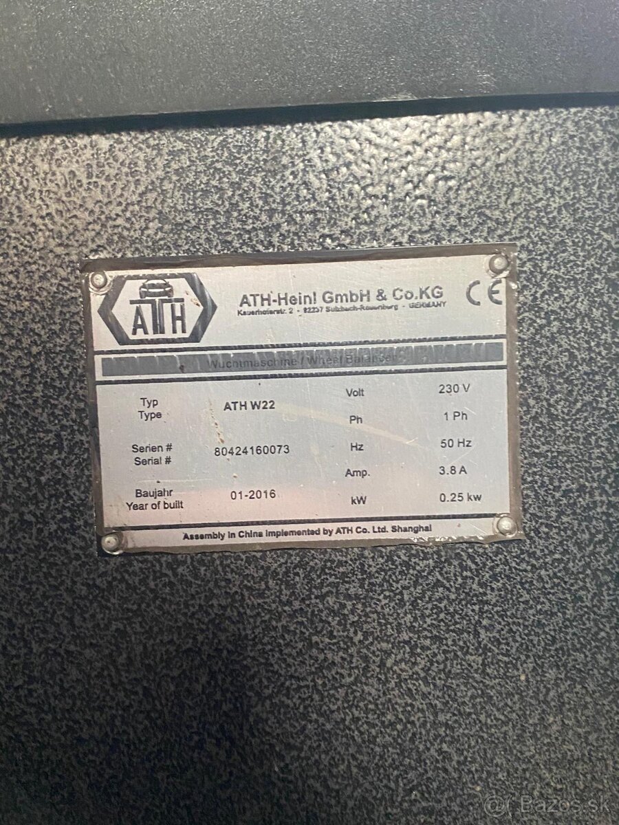 Vyzuvačka vyvažovačka ath - 3