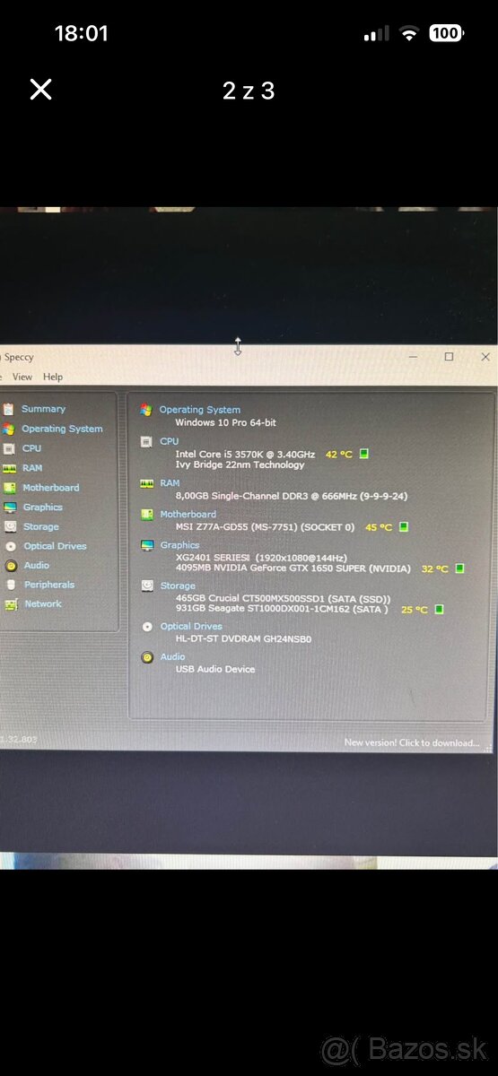 Predam PC na hranie aj kancelárske potreby - 3