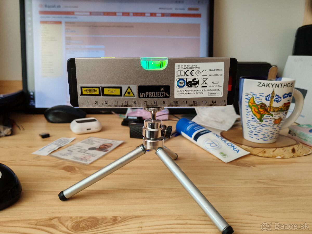 Laserová vodováha MyPROJECT - 3