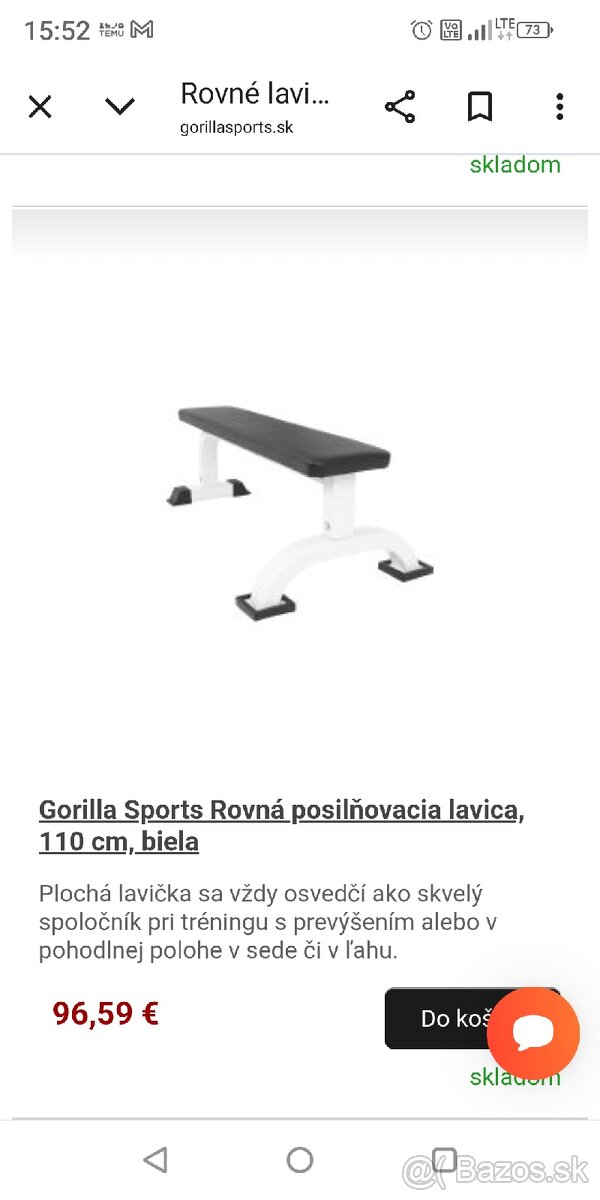 Lavica Gorila sport. - 3