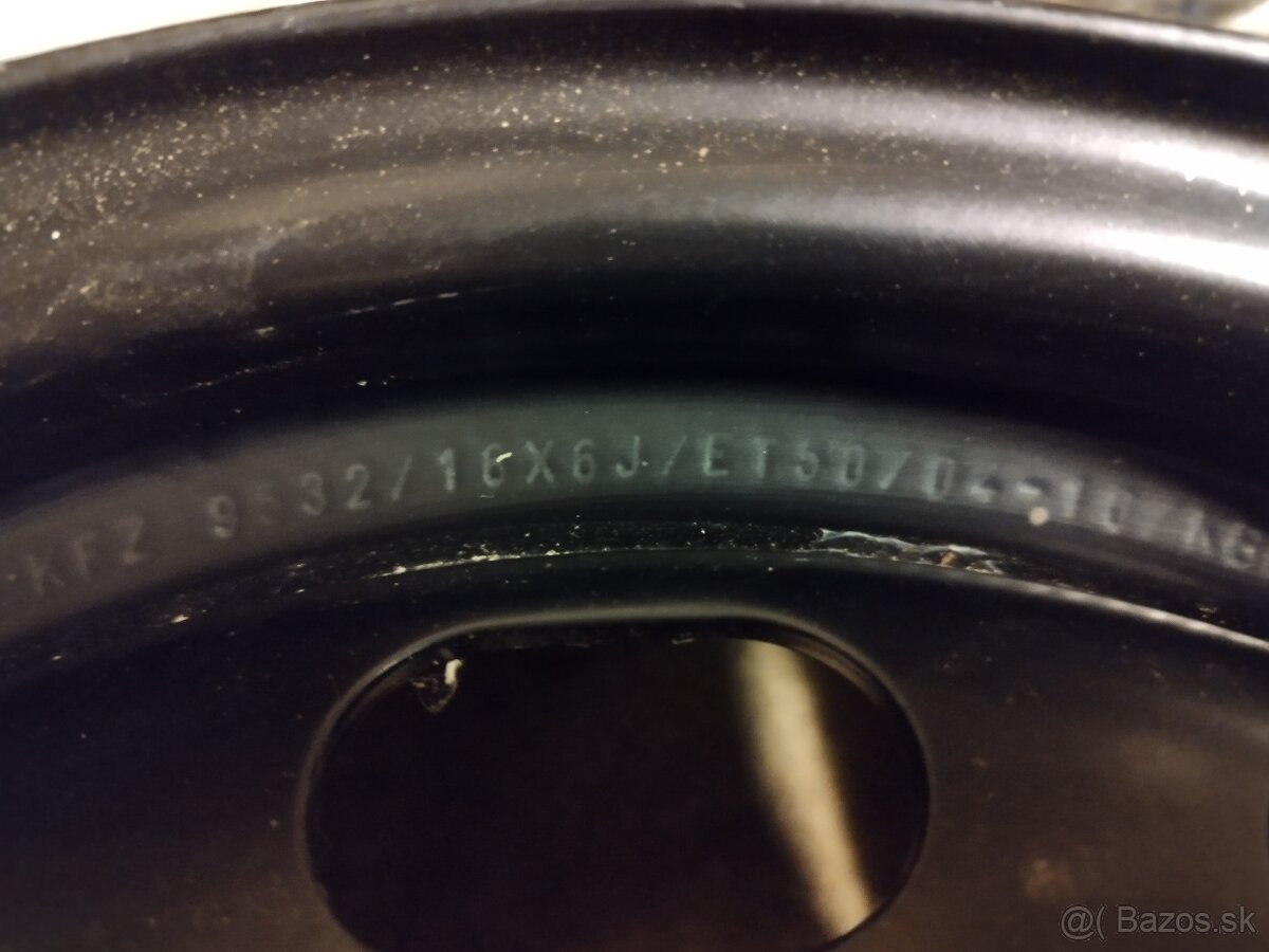 Plechove disky 5x114,3 16" - 3