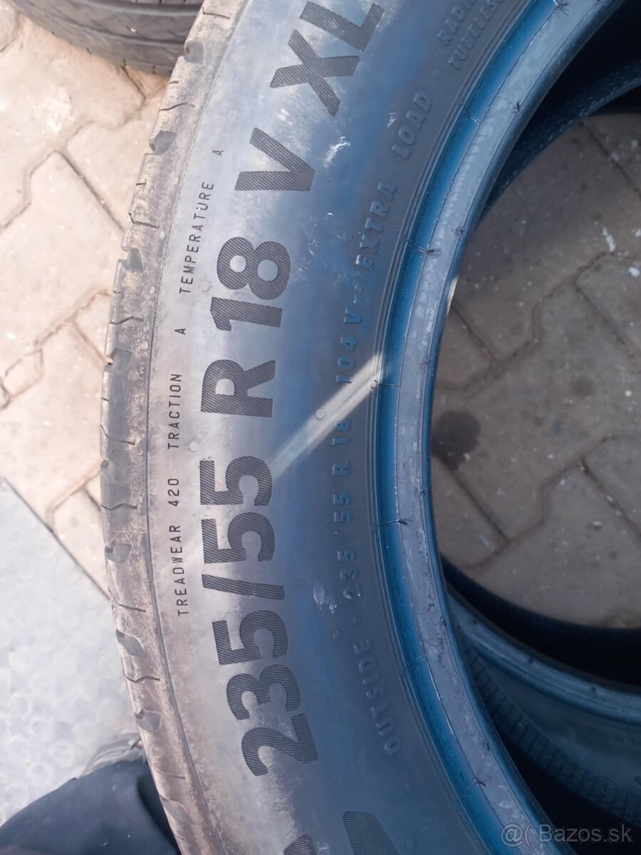 Pneumatiky letné - Continental 235/55/R18 DOT:2020 - 3