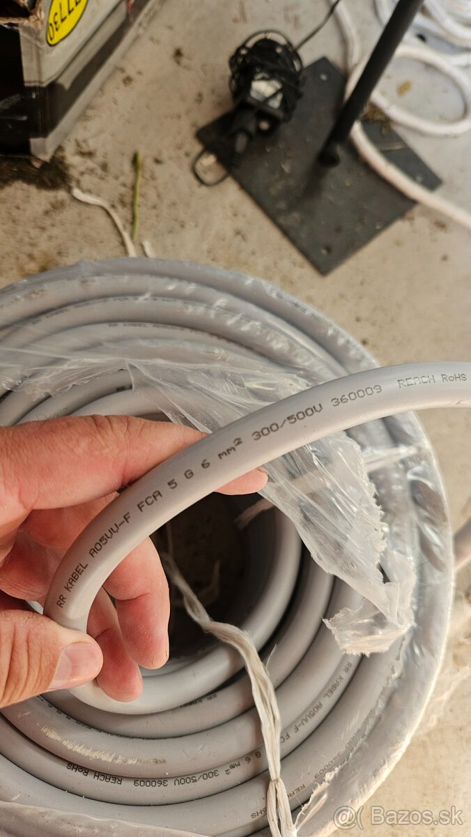 Kabel 5x6 Flexibilný - 3