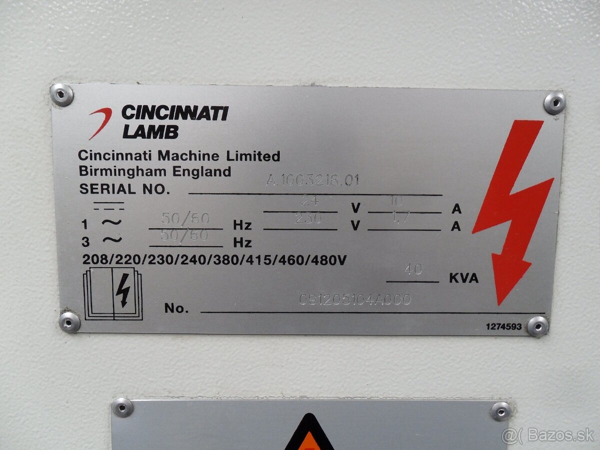 Cincinnati MAG CFV1300i 3-osá CNC fréza - 3