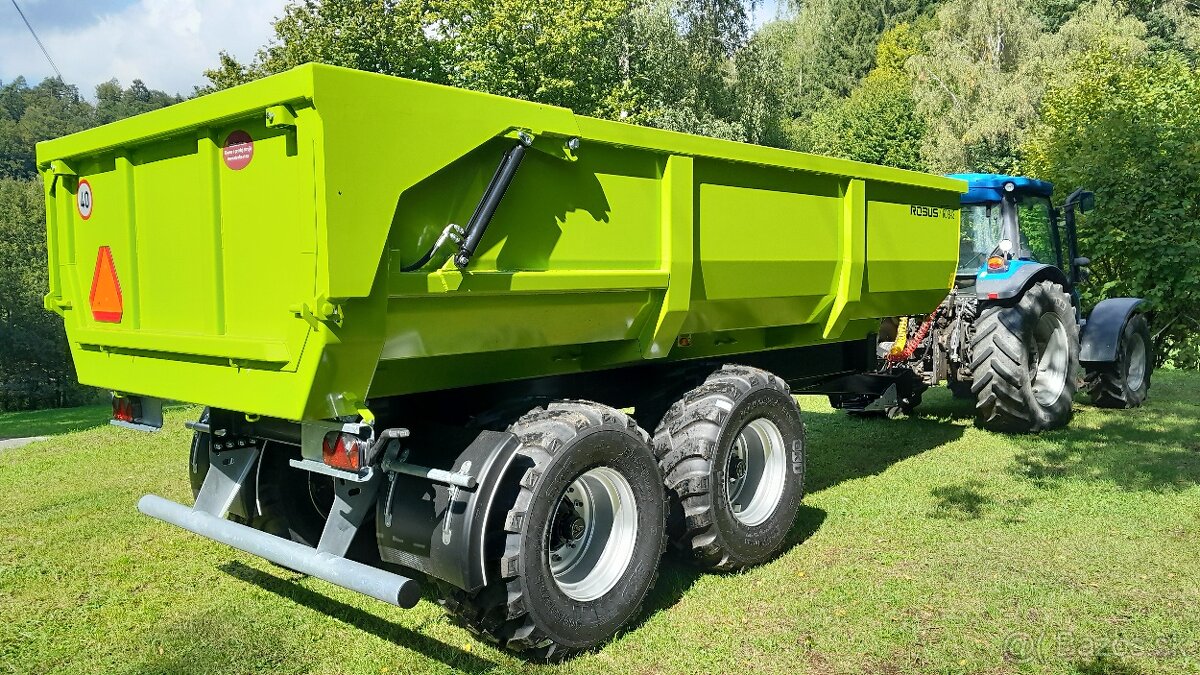 Traktorový návěs,Príves,Vlek za Traktor,Vlečka,Dumper 19t - 3