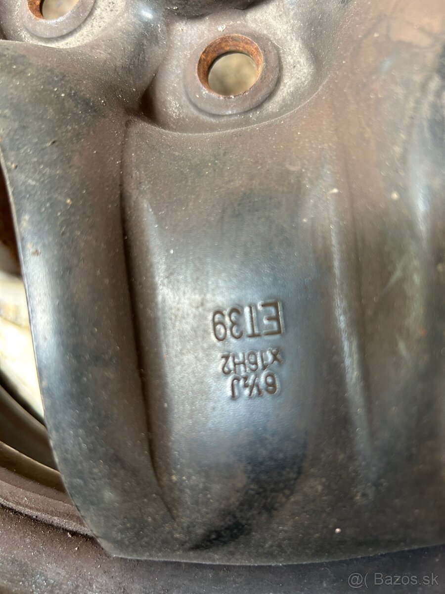 Plechové disky opel 16” - 3