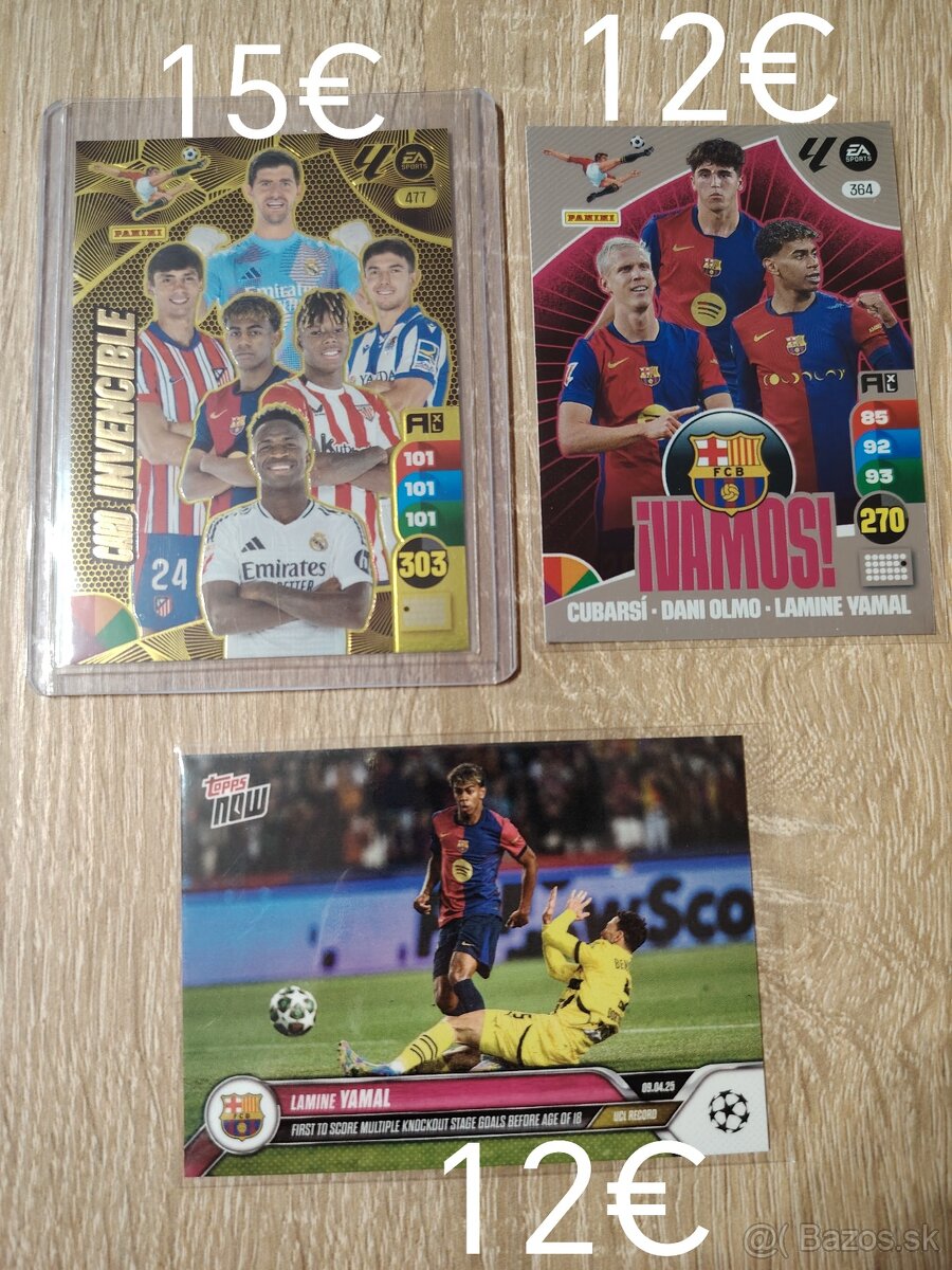 Lamine Yamal - futbalové kartičky - 3