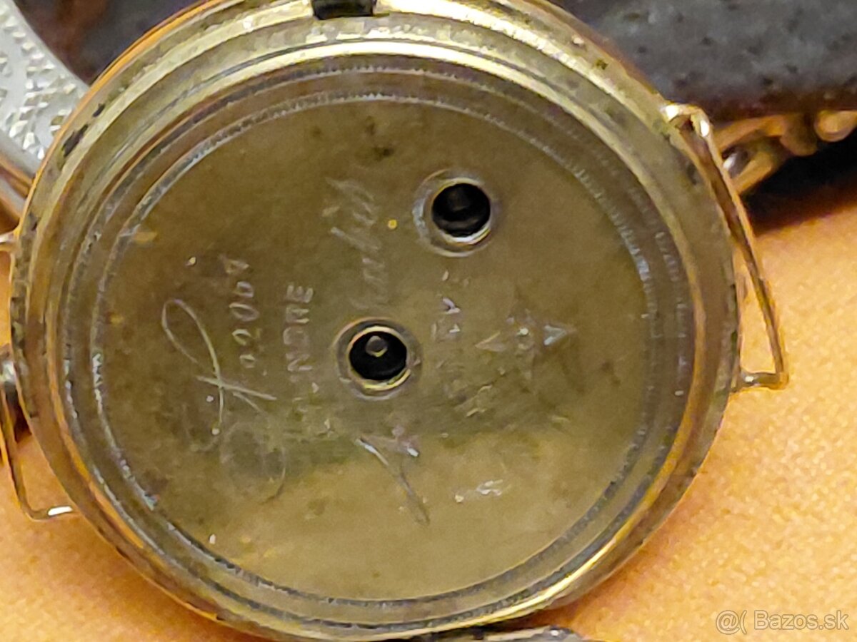 ZLATE HODINKY NA KLUCIK CYLINDRE - 3