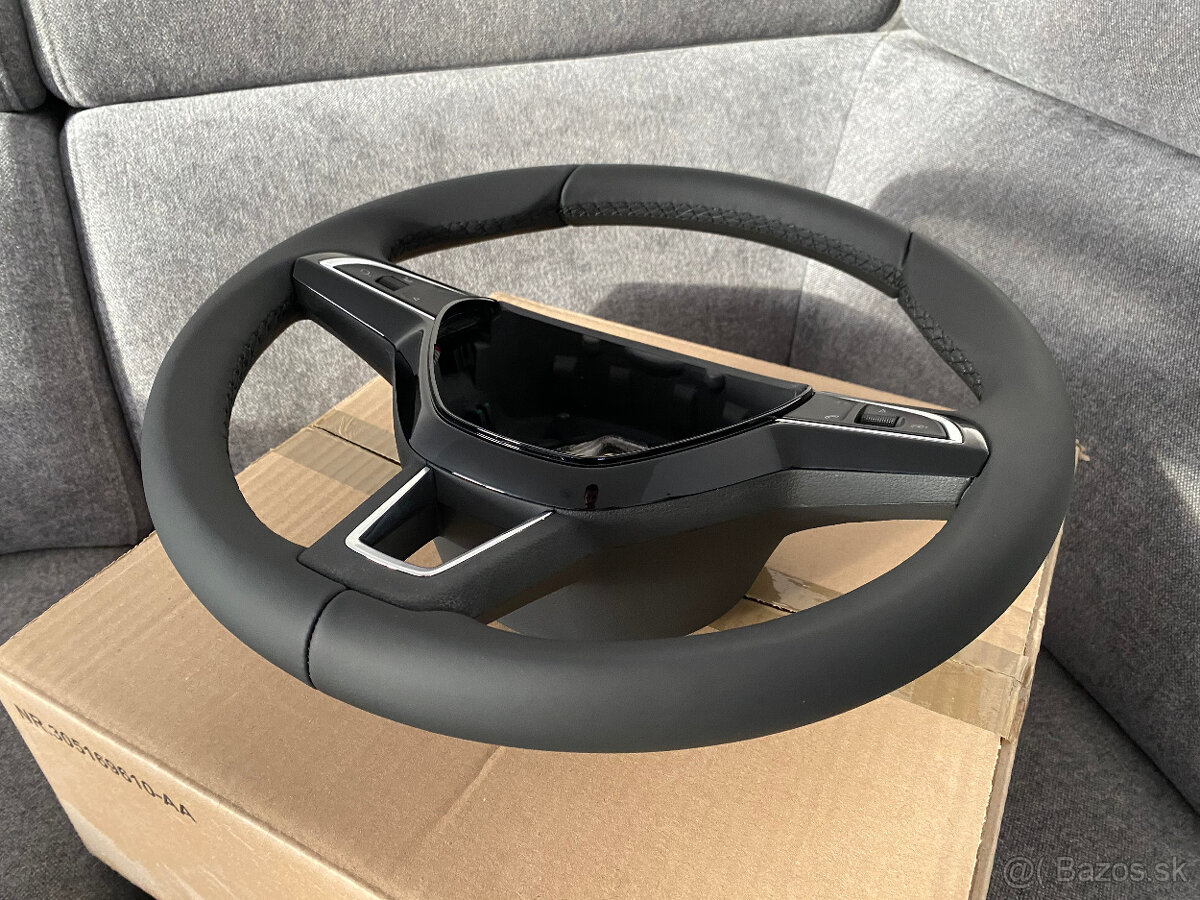 Nový originálny trojramenný MF volant Škoda - vyhrievaný - 3