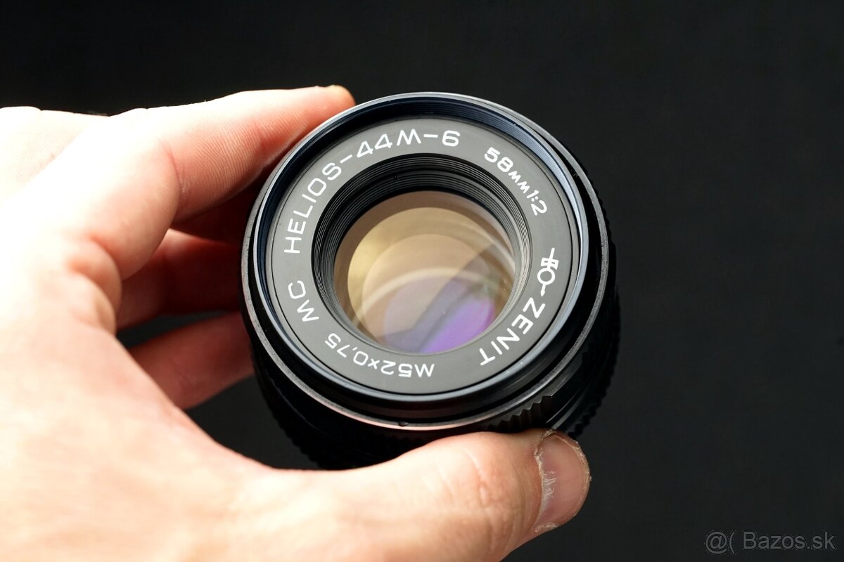 Objektiv Helios 44M-6 58mm f2 MC M42 ZENIT - 3